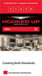 Mobile Screenshot of hookedupinstalls.com